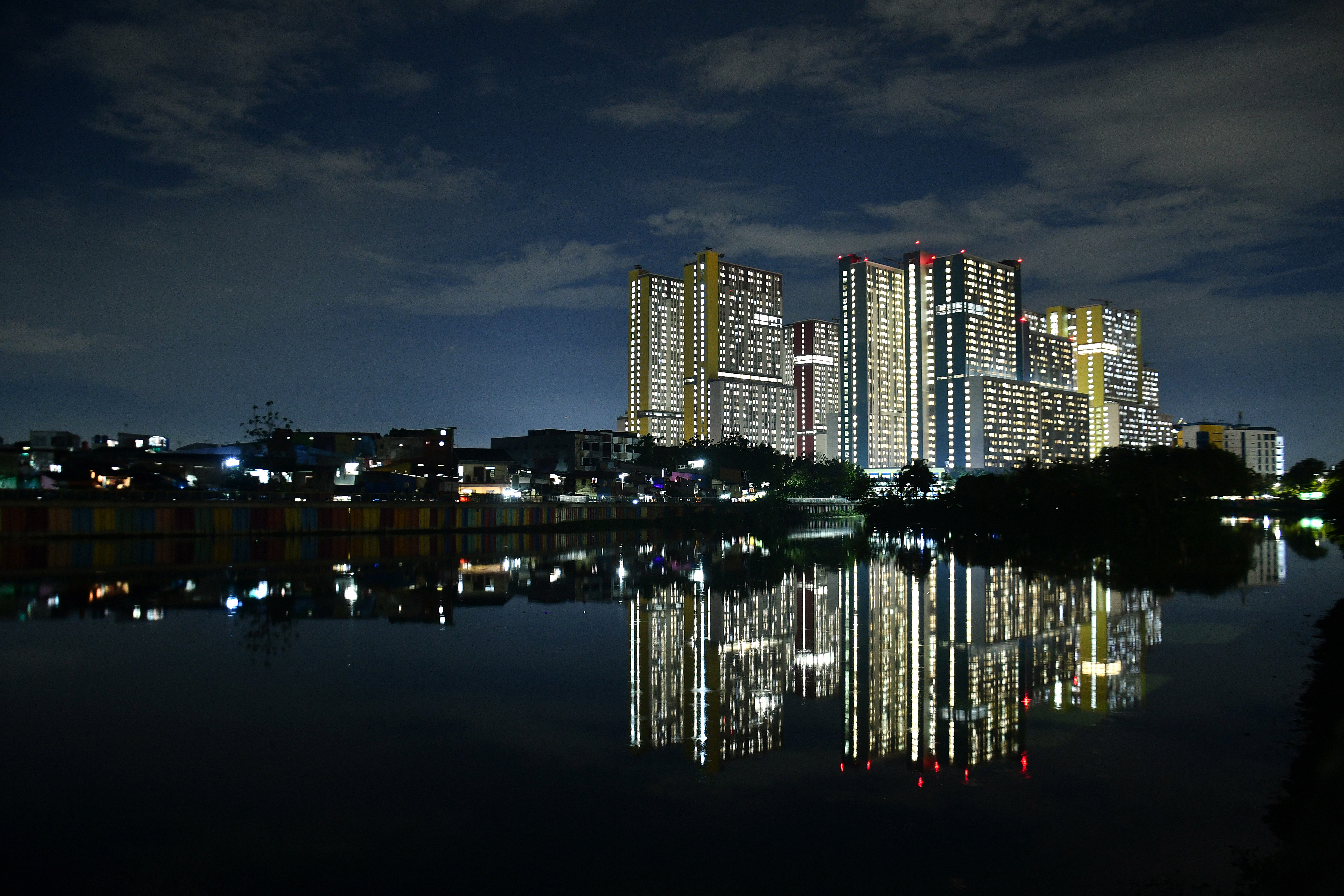 Suasana RSD Wisma Atlet Kemayoran