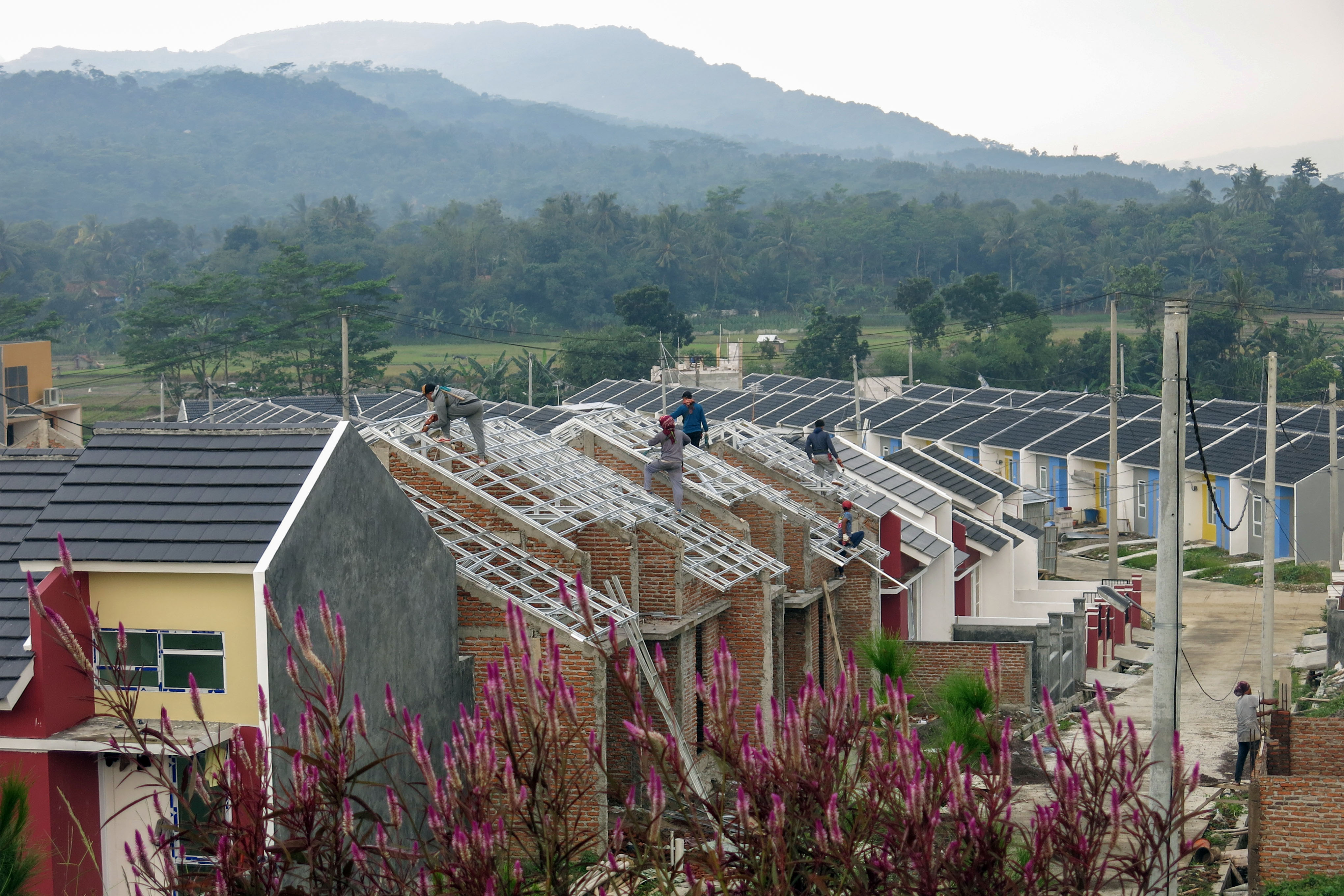 Pembangunan rumah subsidi di Bogor, Jawa Barat