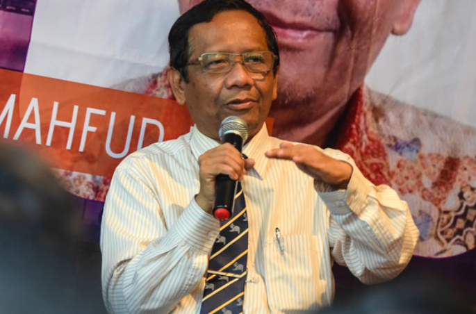 Menteri Koordinator bidang Politik, Hukum dan Keamanan Mahfud MD.