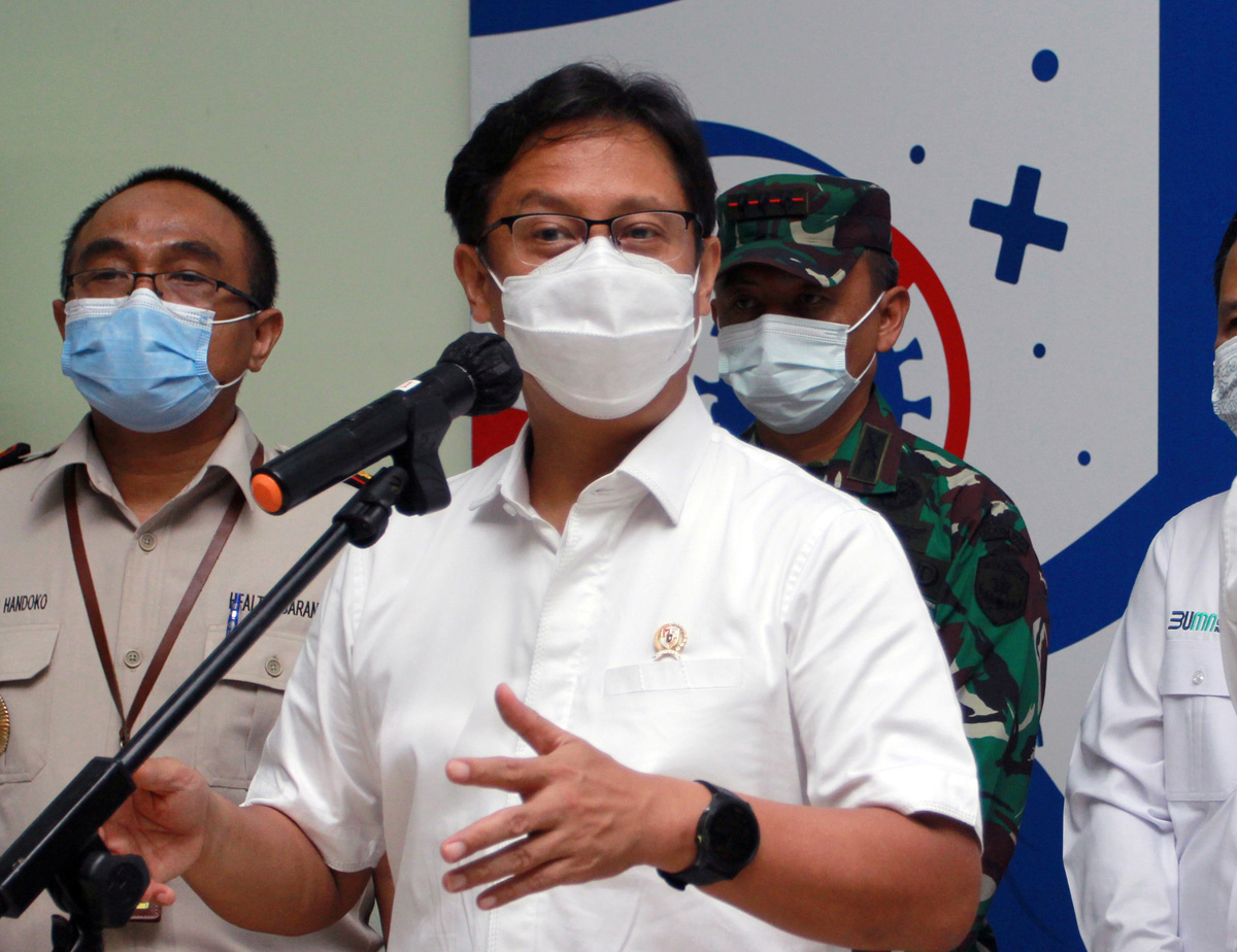 Menteri Kesehatan Budi Gunadi Sadikin