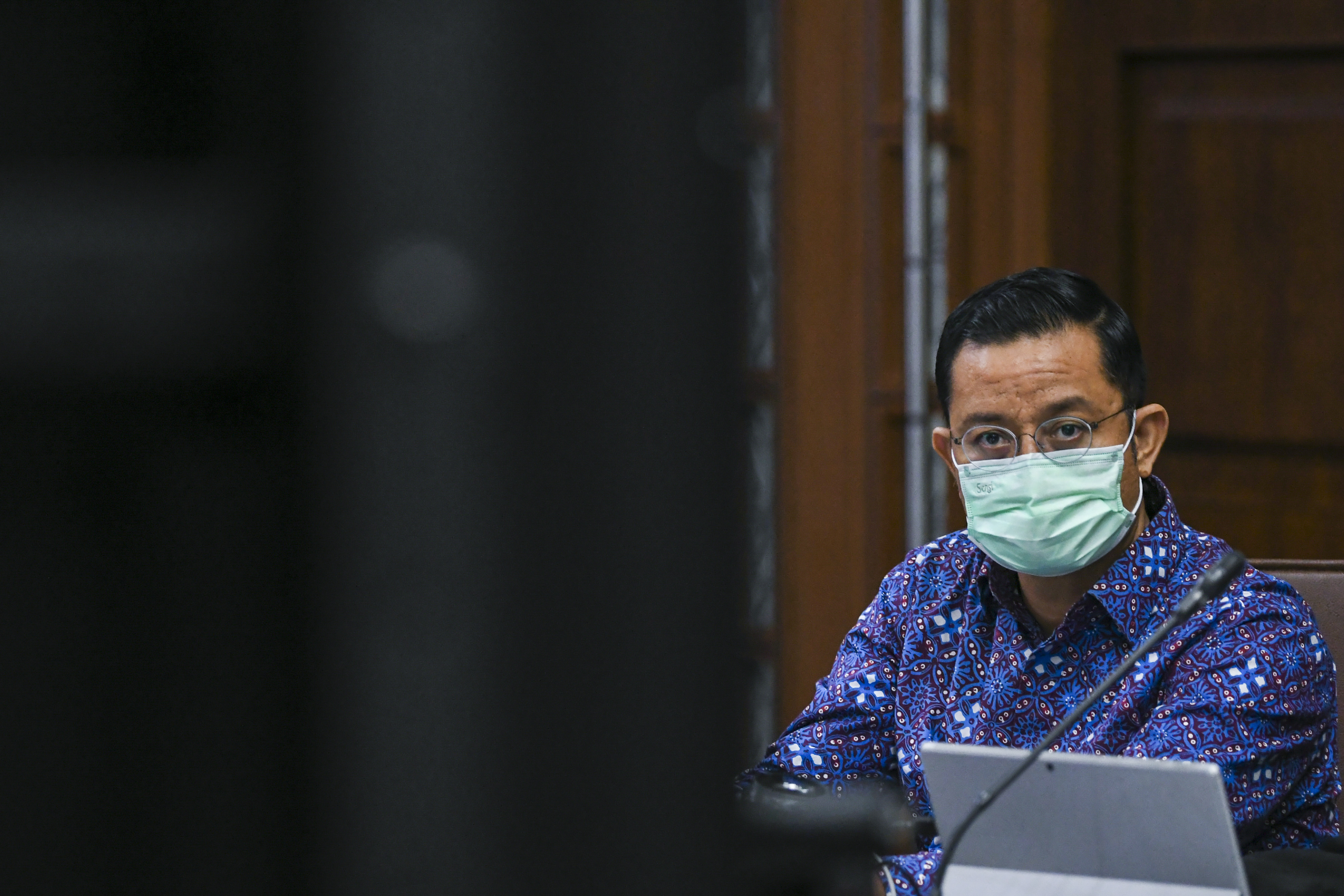 Terdakwa mantan Menteri Sosial Juliari Batubara 