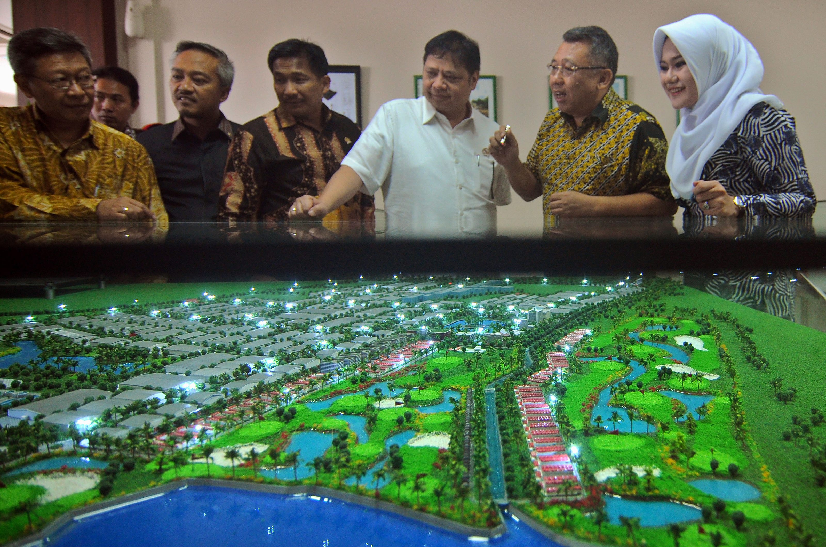 Ilustrasi: Maket KIK Kendal