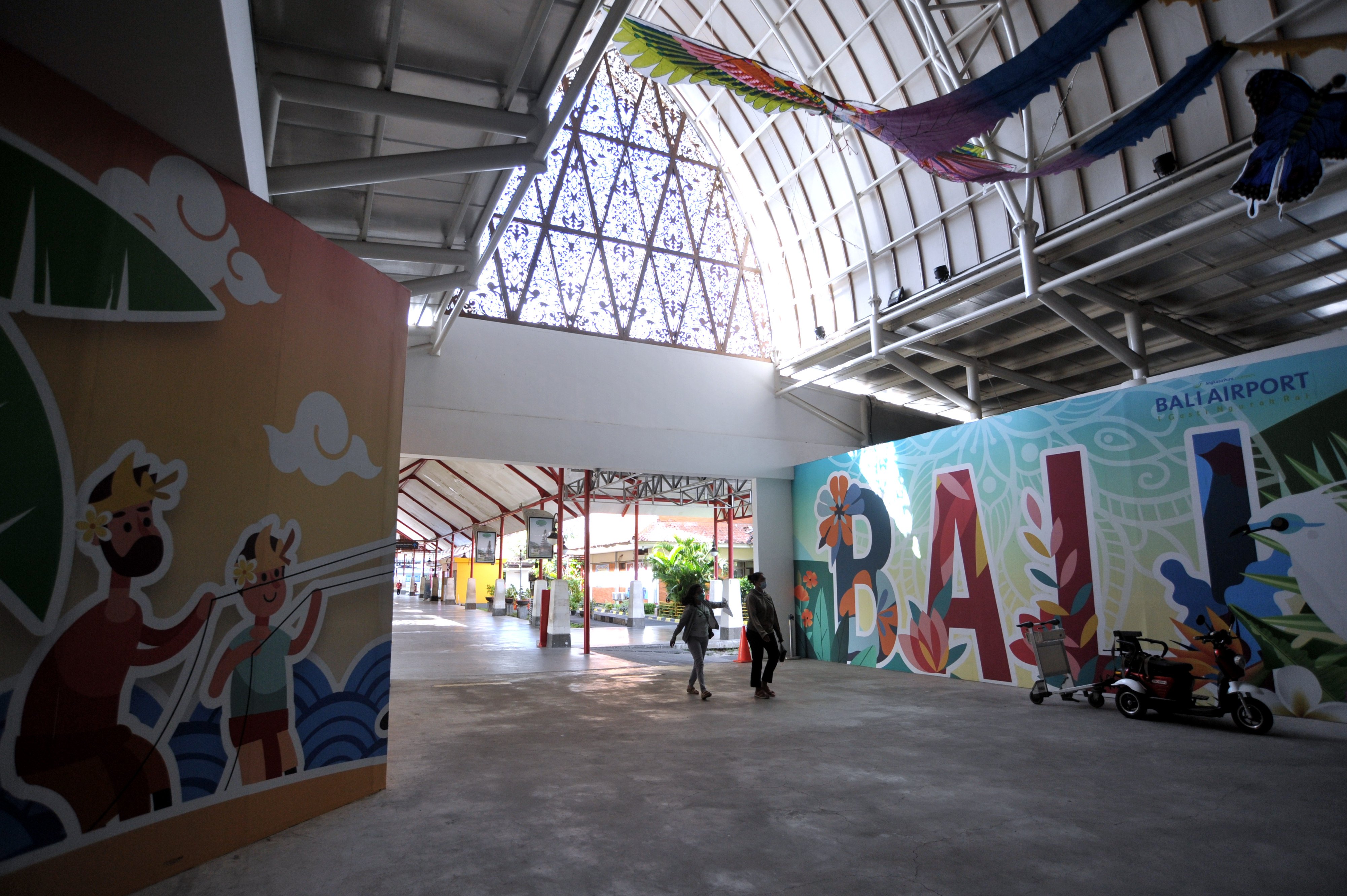 Suasana Bandara I Gusti Ngurah Rai Bali