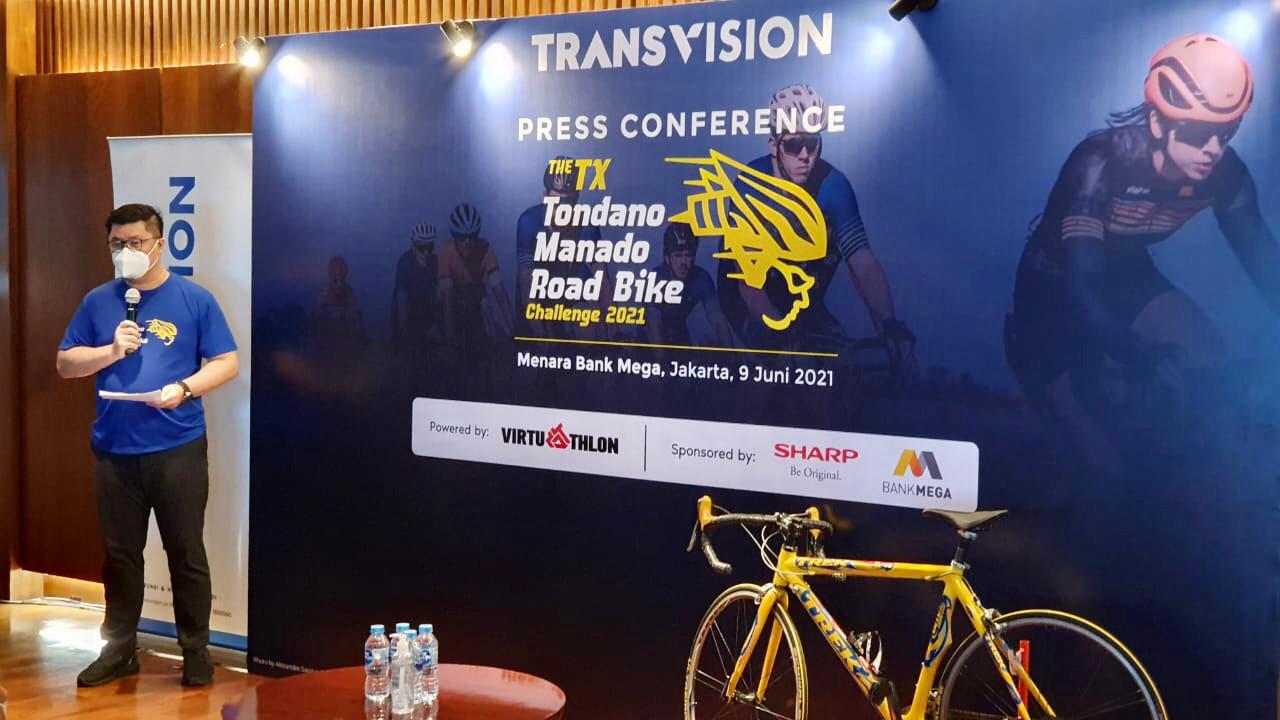 Peluncuran X Tondano-Manado Roadbike Challenge