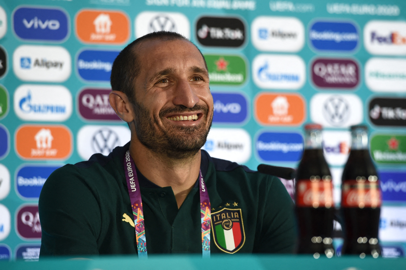 Kapten timnas Italia Giorgio Chiellini