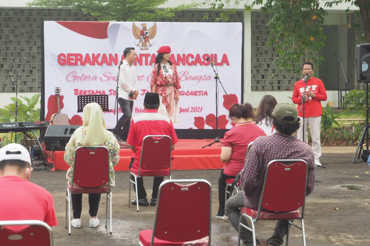 Peringatan Hari Lahir Pancasila oleh Gerakan Cinta Pancasila