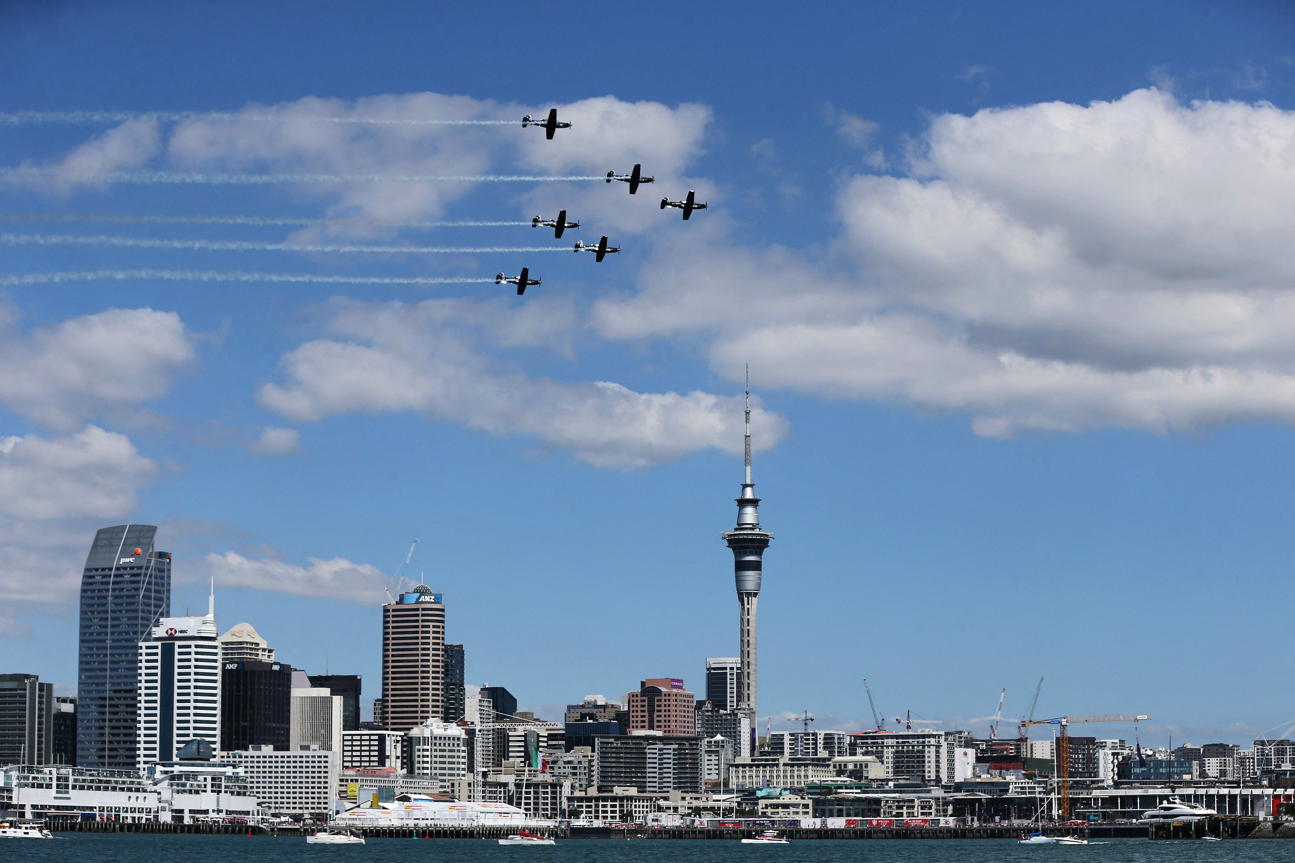 Auckland di Selandia Baru, yang dinobatkan sebagai kota paling layak huni pada 2021.