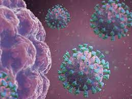 Ilustrasi virus korona covid-19  