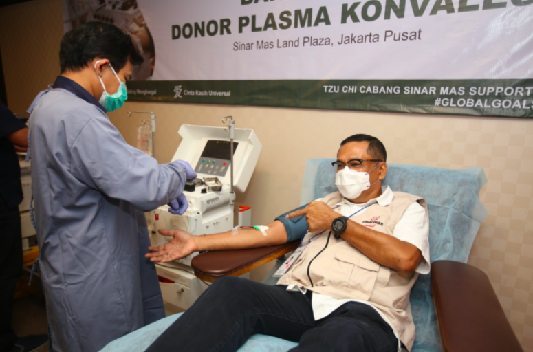 Dukung Gerakan Nasional, Pengusaha Peduli NKRI Gelar Donor Plasma Konvalesen