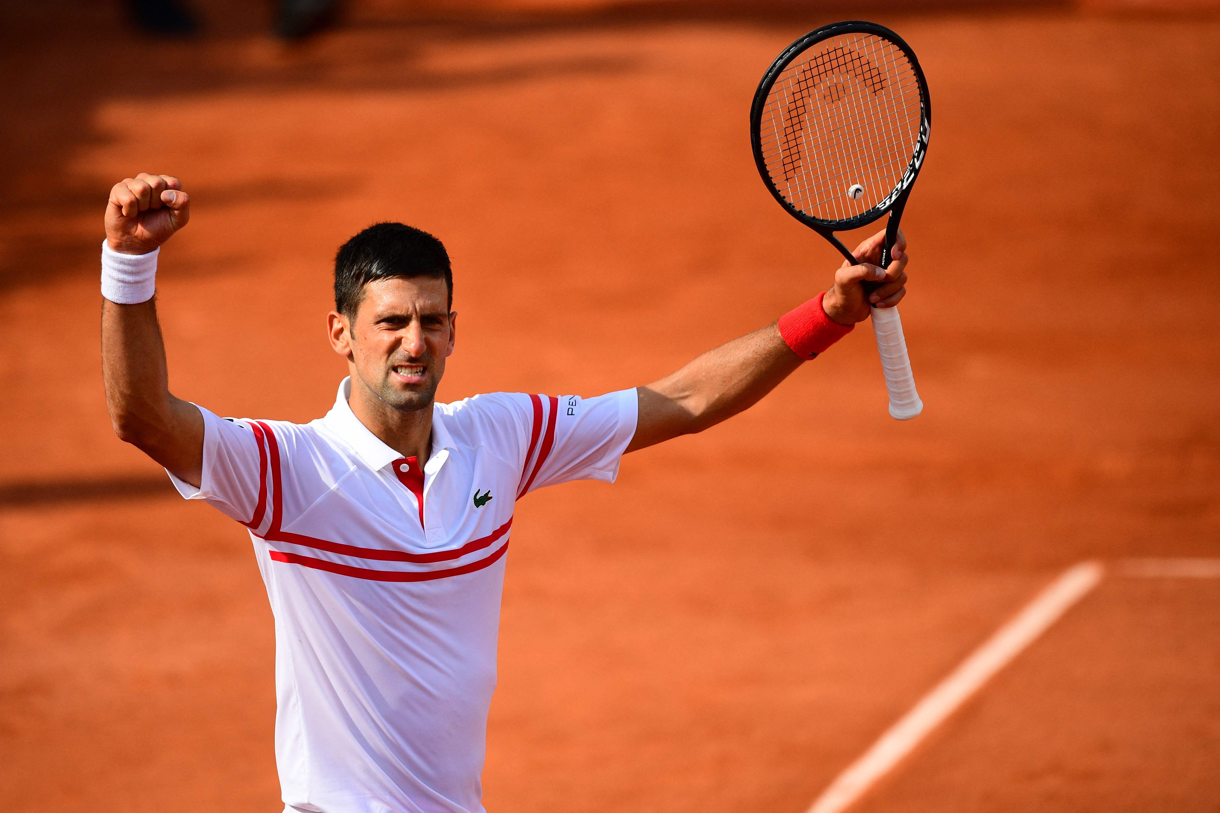 Petenis Serbia Novak Djokovic