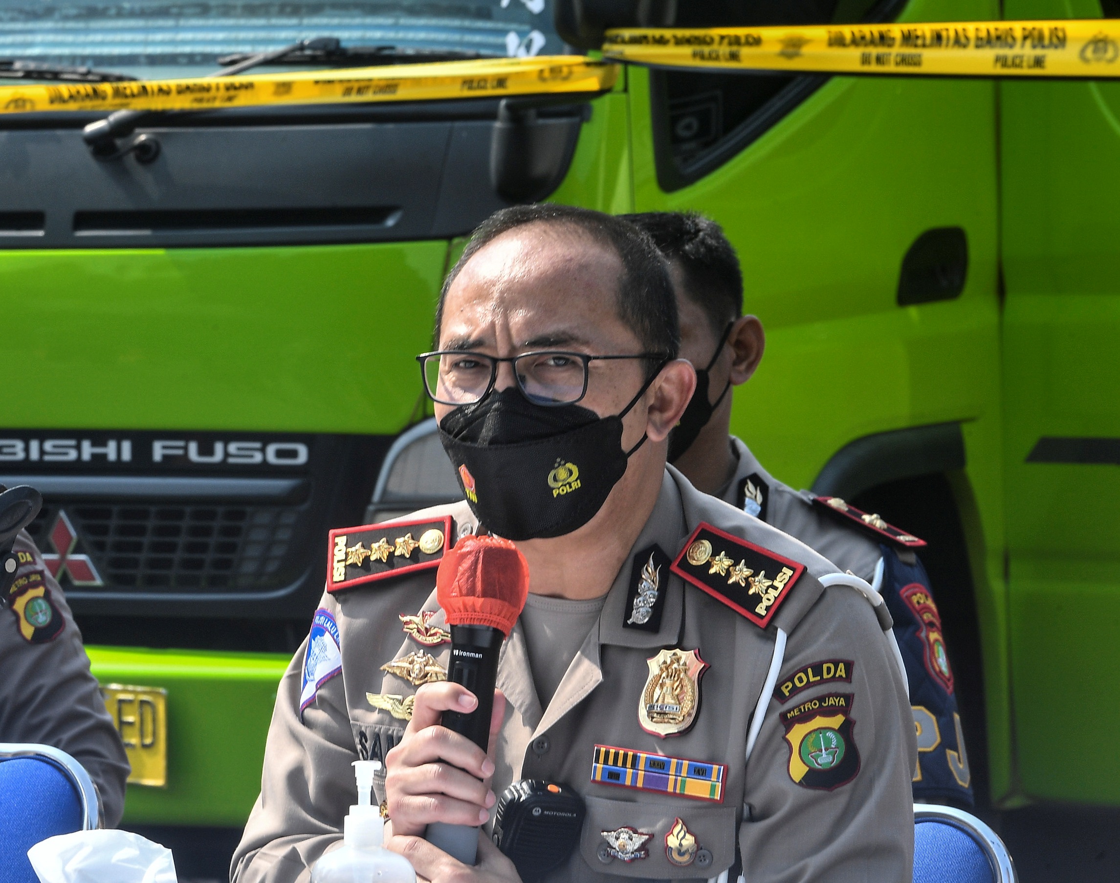 Direktur Lalu Lintas Polda Metro Jaya Kombes Sambodo Purnomo Yogo. 