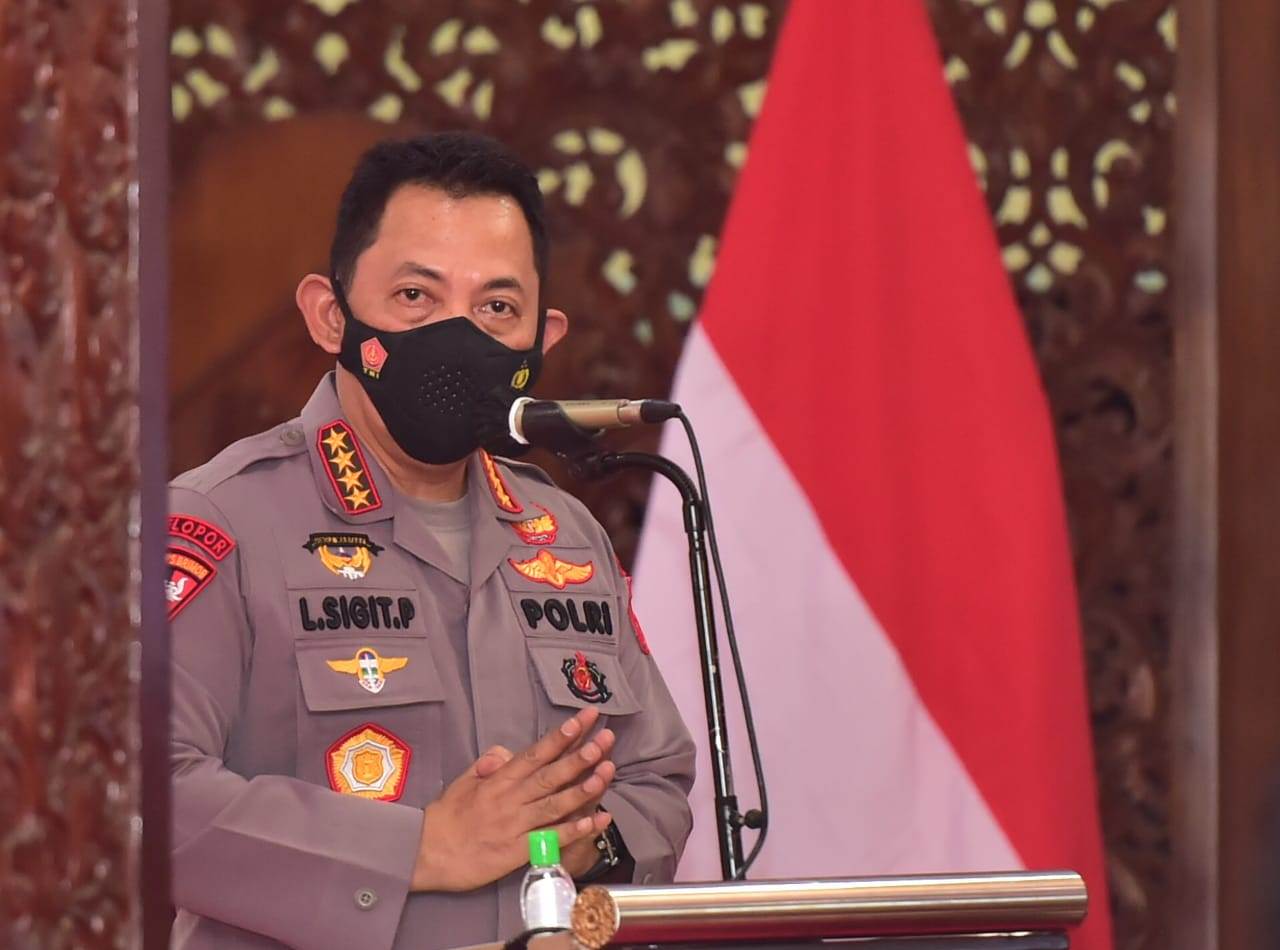 Kapolri Jenderal Polisi Listyo Sigit Prabowo.