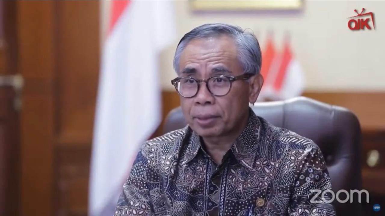 Ketua Dewan Komisioner Otoritas Jasa Keuangan (OJK) Wimboh Santoso.