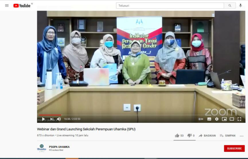 Uhamka Luncurkan Sekolah Perempuan, Dorong Kesetaraan Gender