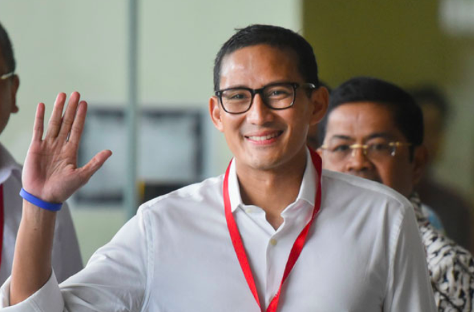 Menteri Pariwisata dan Ekonomi Kreatif (Menparekraf) Sandiaga Salahuddin Uno