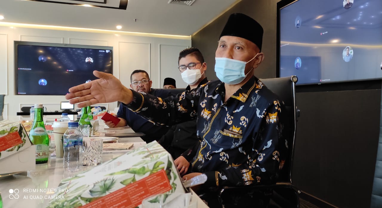 Gubernur Sumatera Barat Buya Mahyeldi.