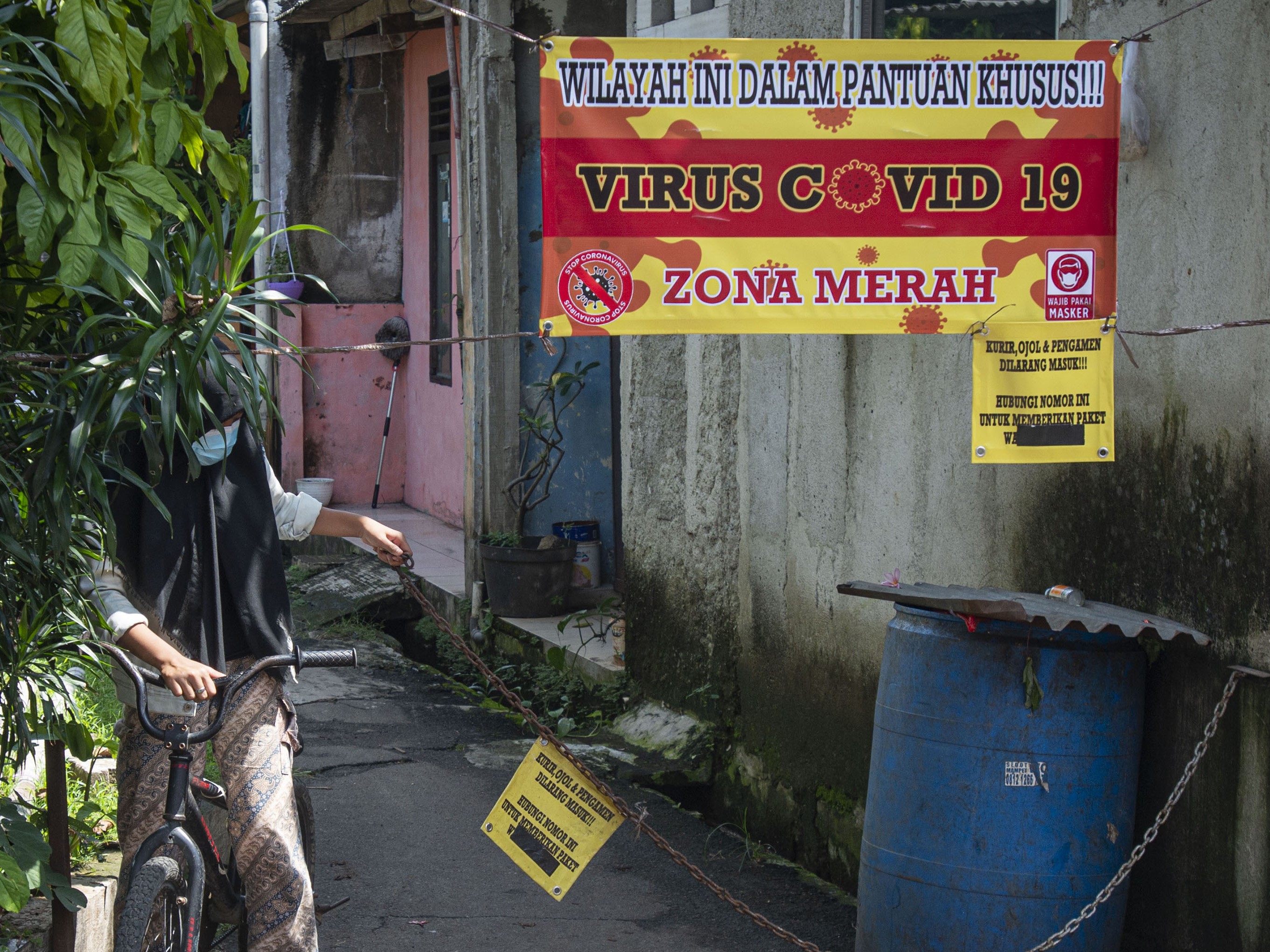 Ilustrasi lockdown mikro