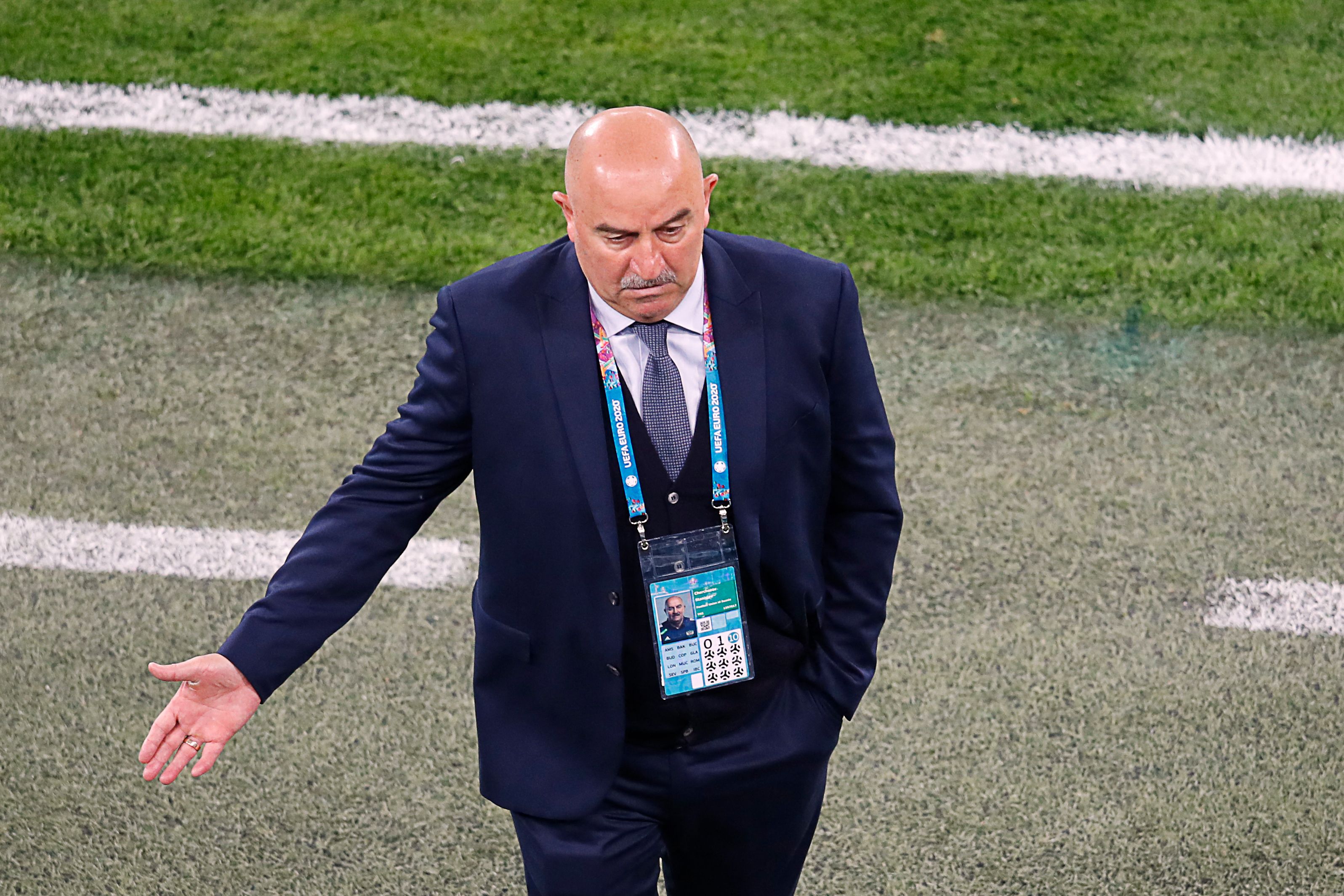 Pelatih Rusia Stanislav Cherchesov