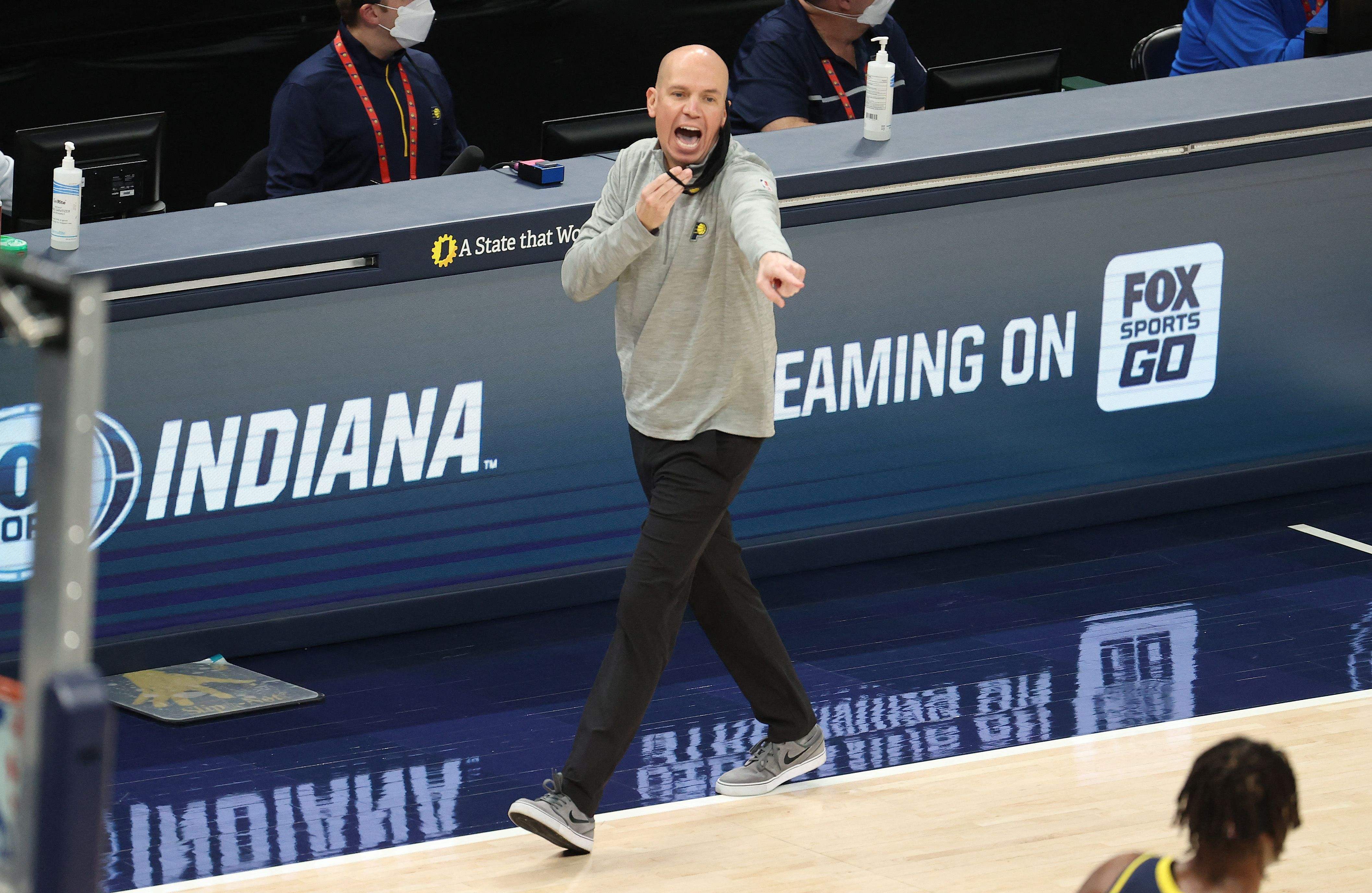 Pelatih Indiana Pacers Nate Bjorkgren