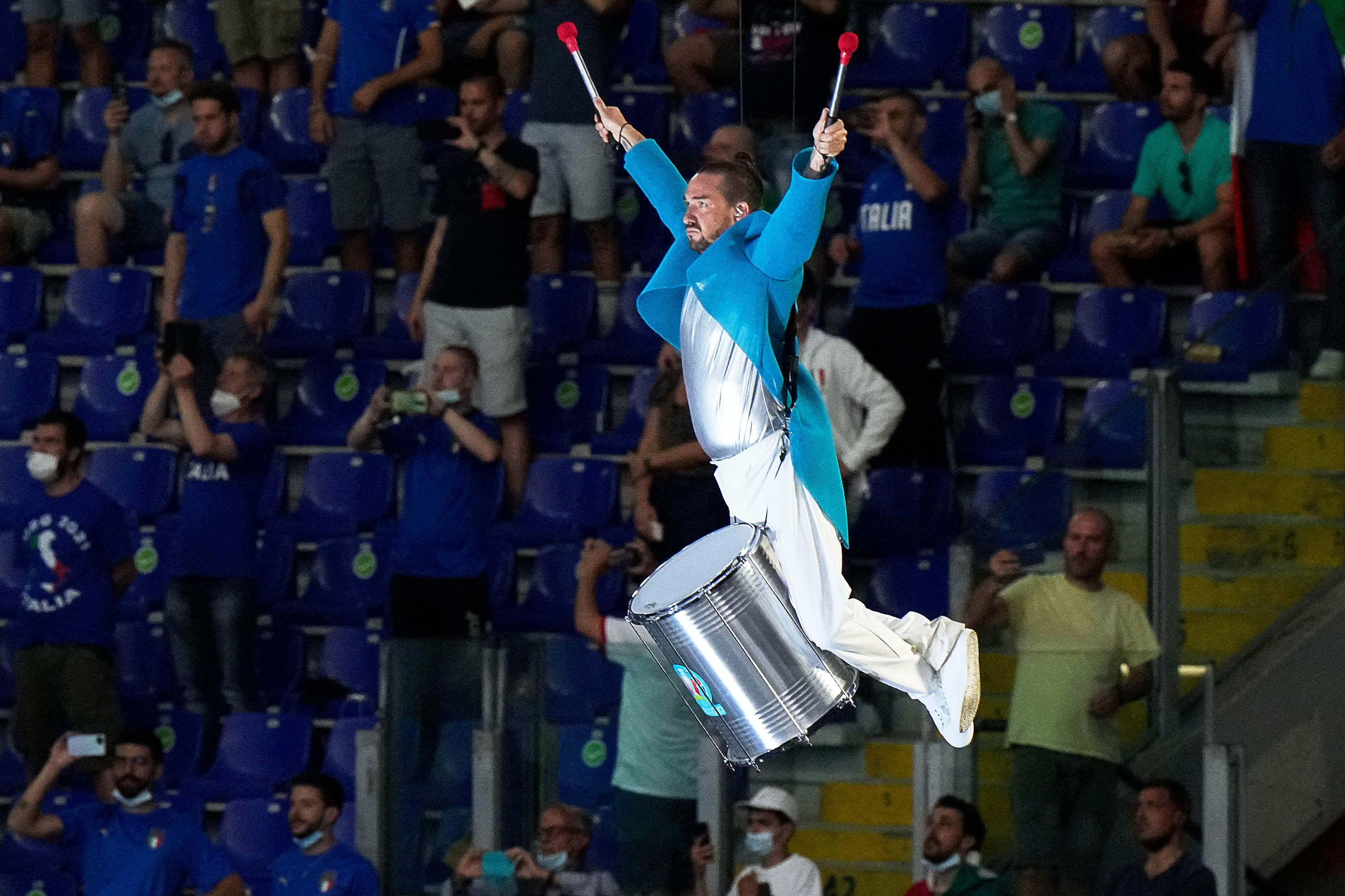 Seremoni pembukaan Euro 2020.