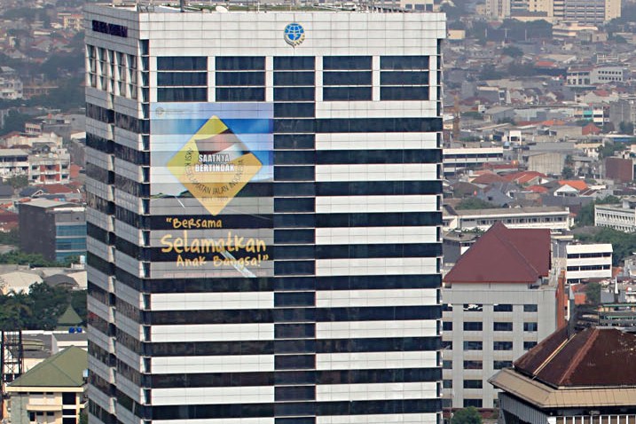 Gedung Kementran Perhubungan.