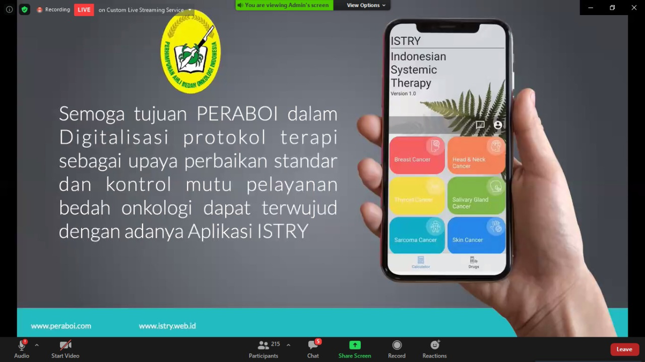 Aplikasi penanganan kanker