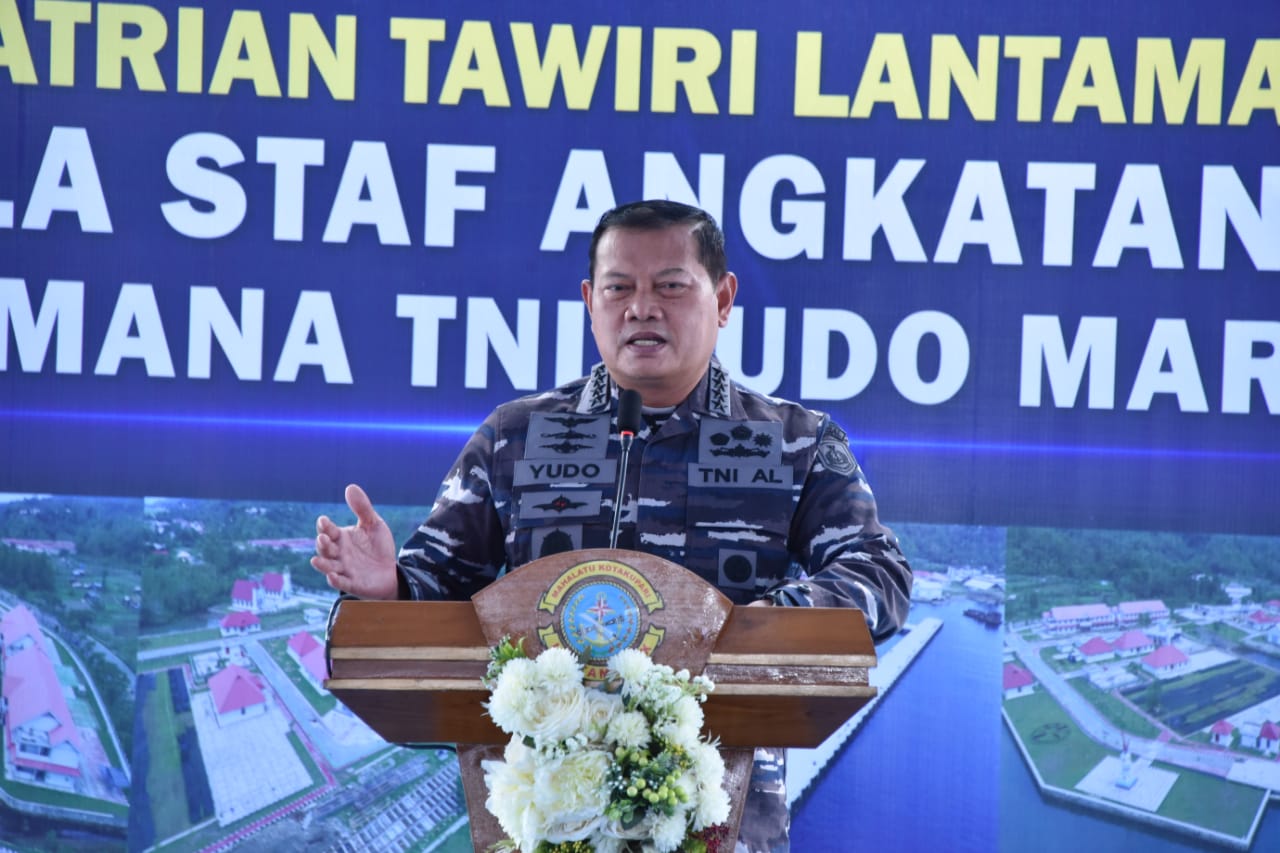 KEPALA Staf Angkatan Laut (KSAL) Laksamana TNI Yudo Margono