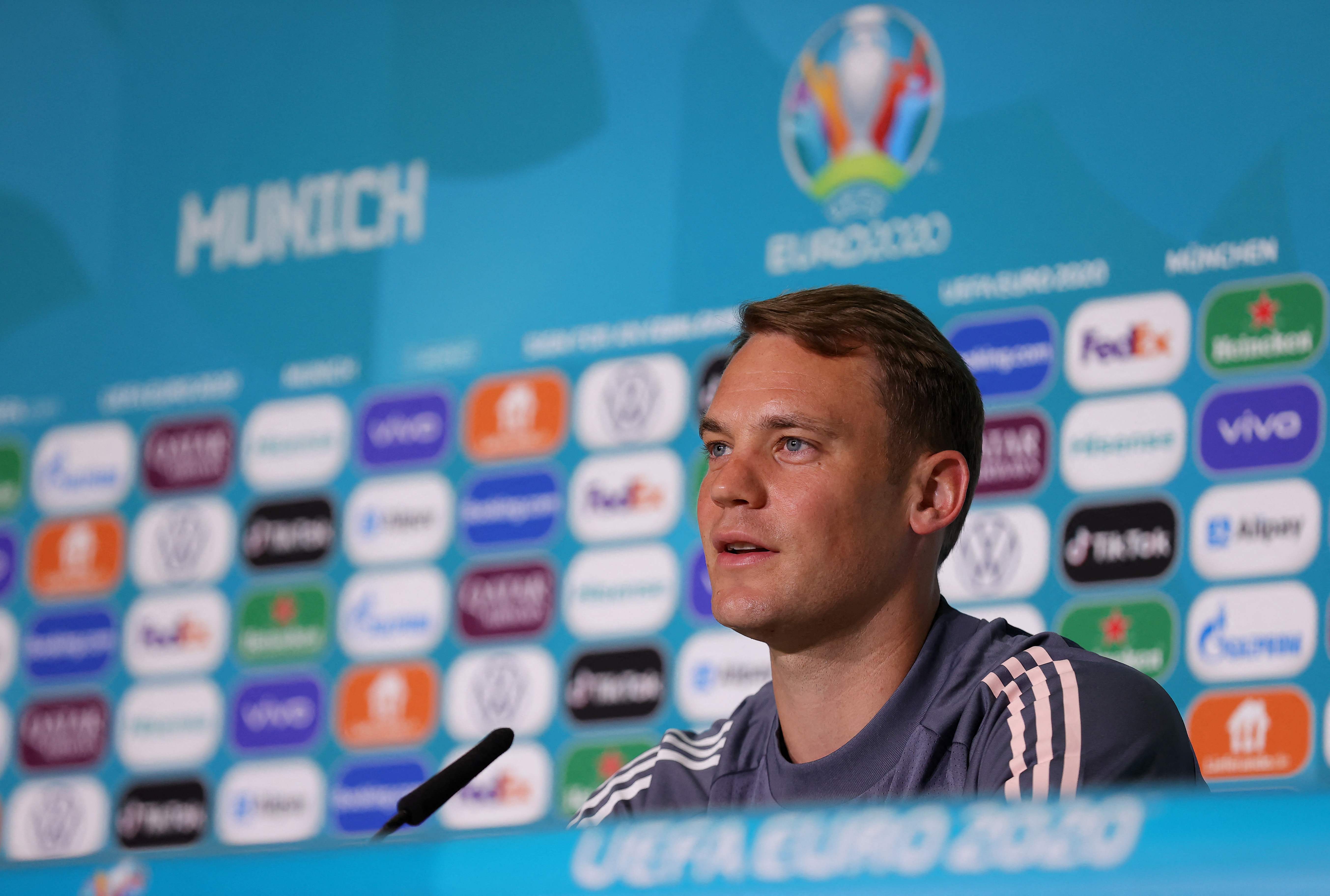 Kiper sekaligus kapten Jerman, Manuel Neuer