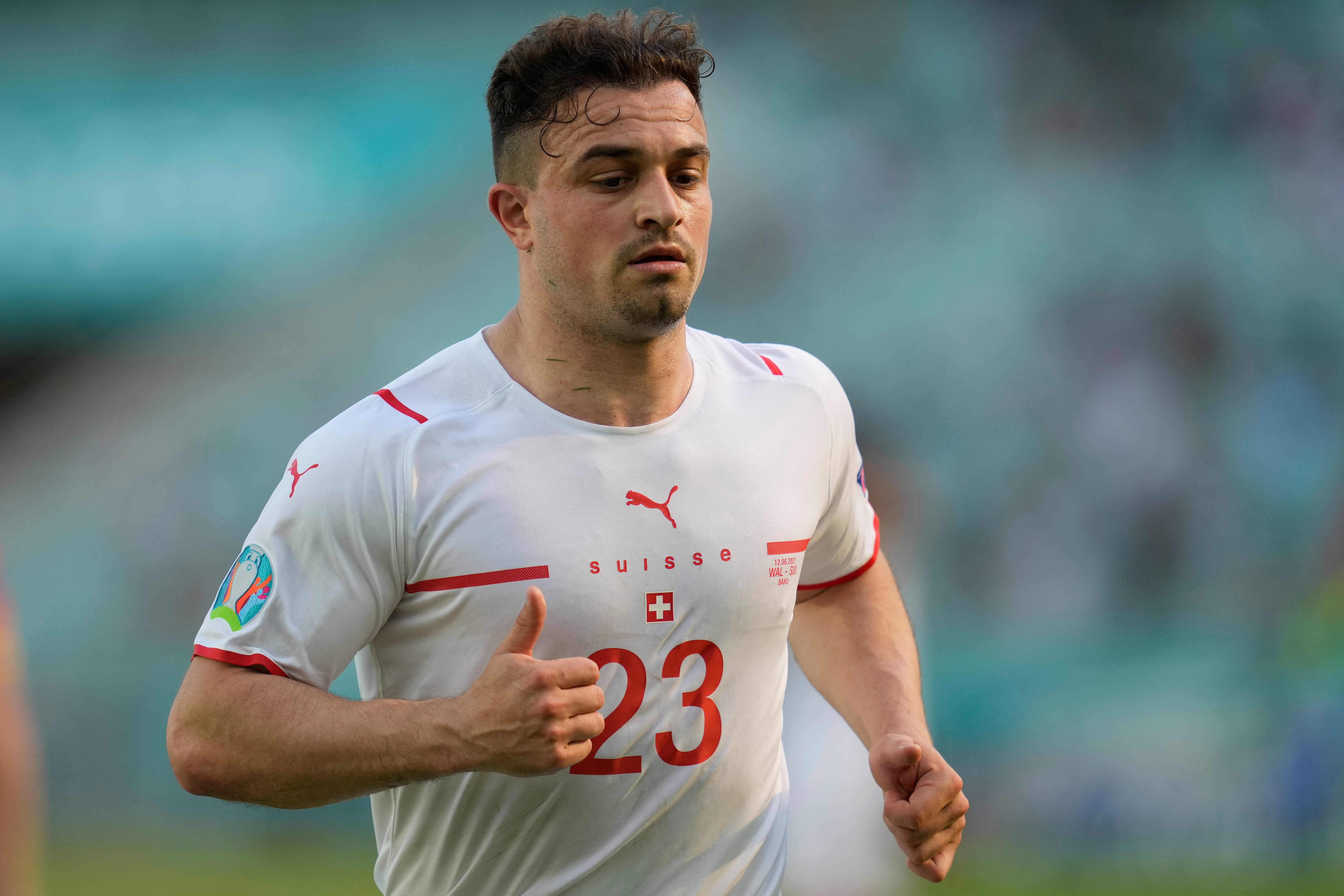 Gelandang Swiss Xherdan Shaqiri