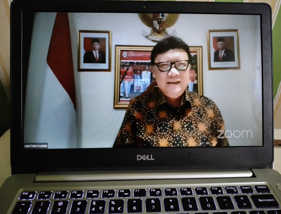 Menteri Pendayagunaan Aparatur Negara dan Reformasi Birokrasi (PANRB) Tjahjo Kumolo