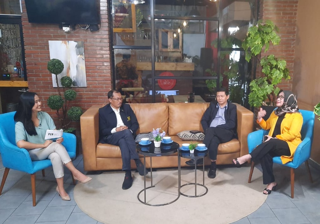 Suasana seminar (hybrid) bertema PCR (Property Cuan Rising), Jumat (18/6) 