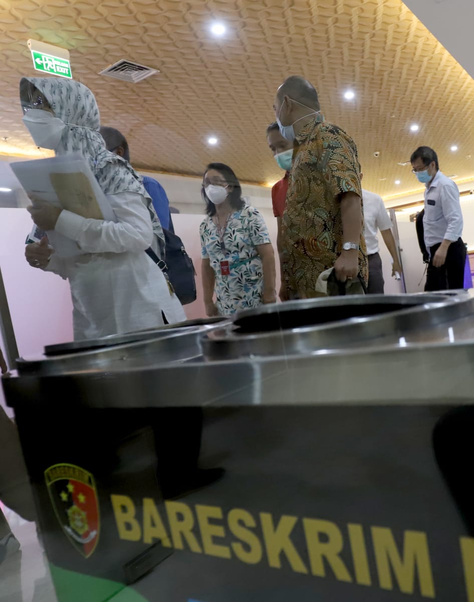 Korban mafia tanah kembali mendatangi Bareskrim Polri, Selasa (8/6)