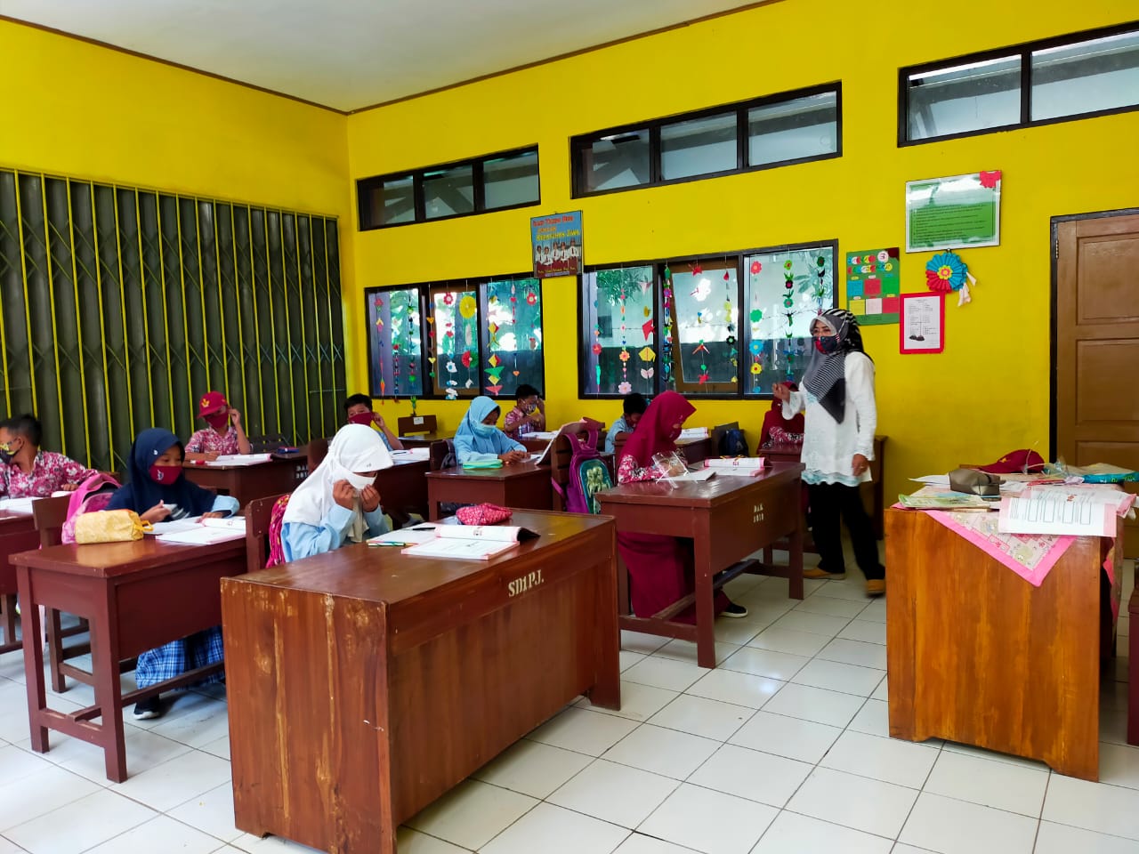 PTM di Kota Banjar Tetap Berjalan Abaikan Zona Covid