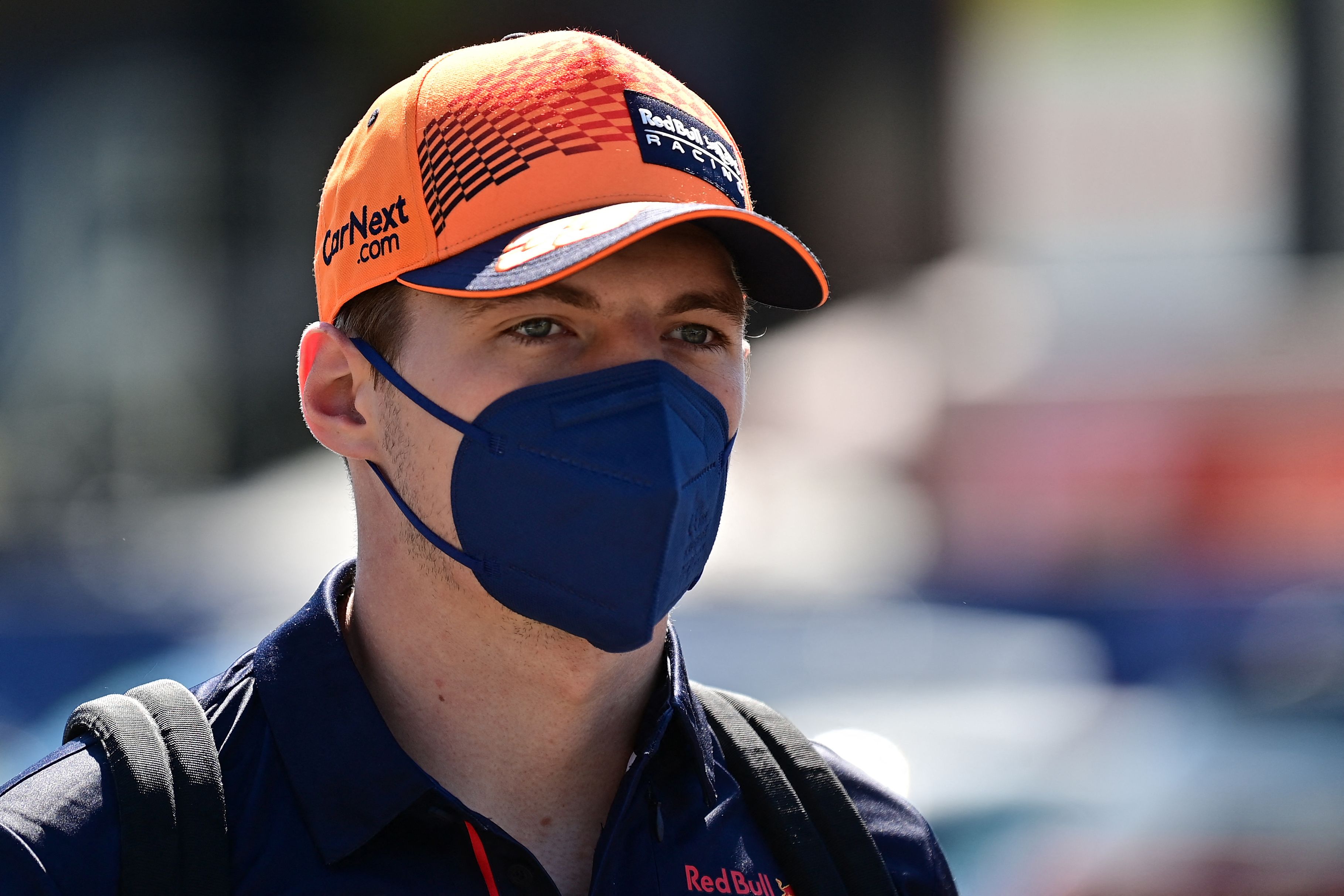 Pembalap asal Belanda, Max Verstappen, saat menjalani sesi latihan di Austria.
