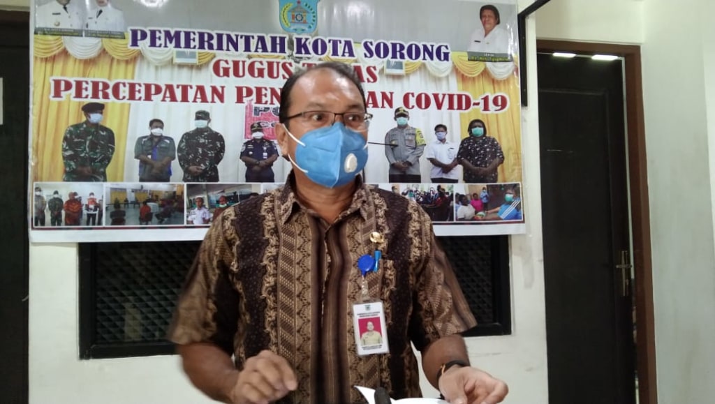 Jubir Satgas Covid-19 Sorong Ruddy Laku