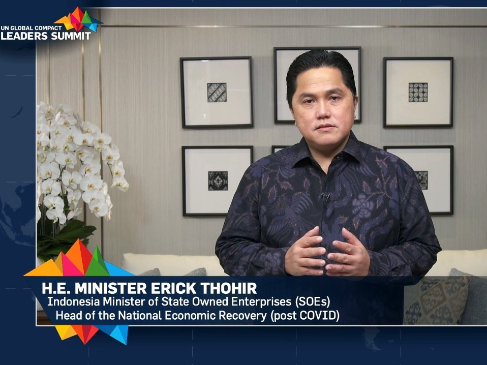 UN Leaders Summit: Menteri BUMN Ajak Pemerintah dan Swasta Capai SDGs