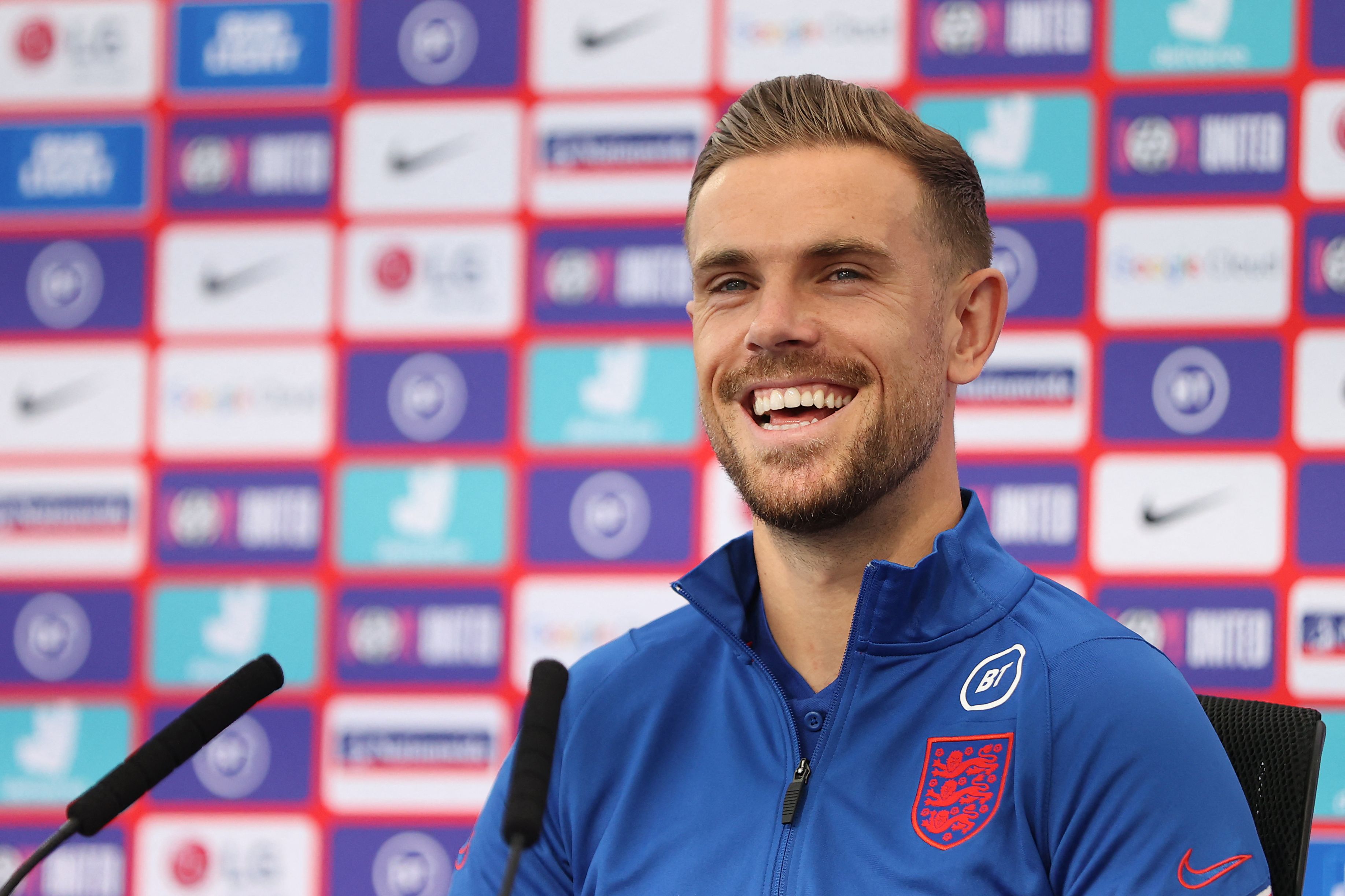 Gelandang timnas Inggris Jordan Henderson