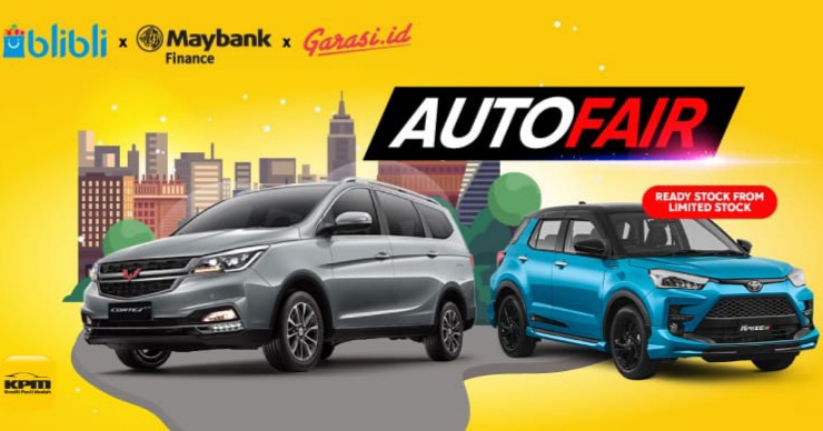 Pmeran otomotif virtual Blibli