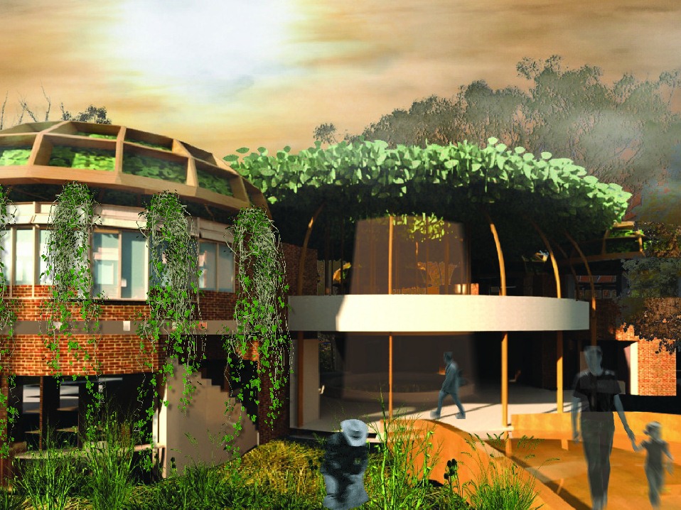 Lomba desain bangunan.