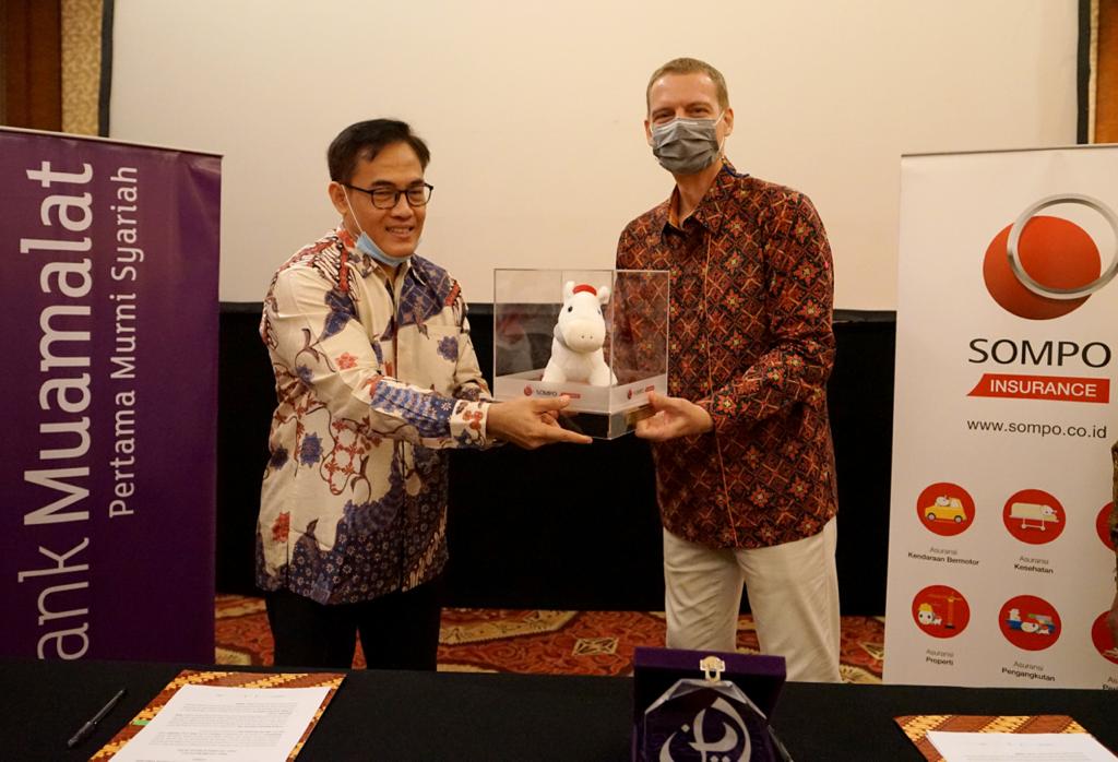 PT Sompo Insurance Indonesia (Asuransi Sompo) bekerja sama dengan PT Bank Muamalat Indonesia Tbk untuk membangun industri ekonomi syariah