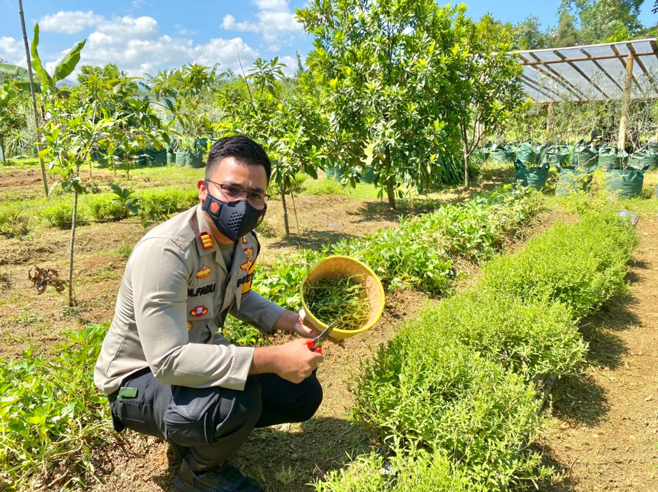 Kapolsek Klapa Nunggal, Kabupaten Bogor, Jawa Barat, AKP Fadli Amri