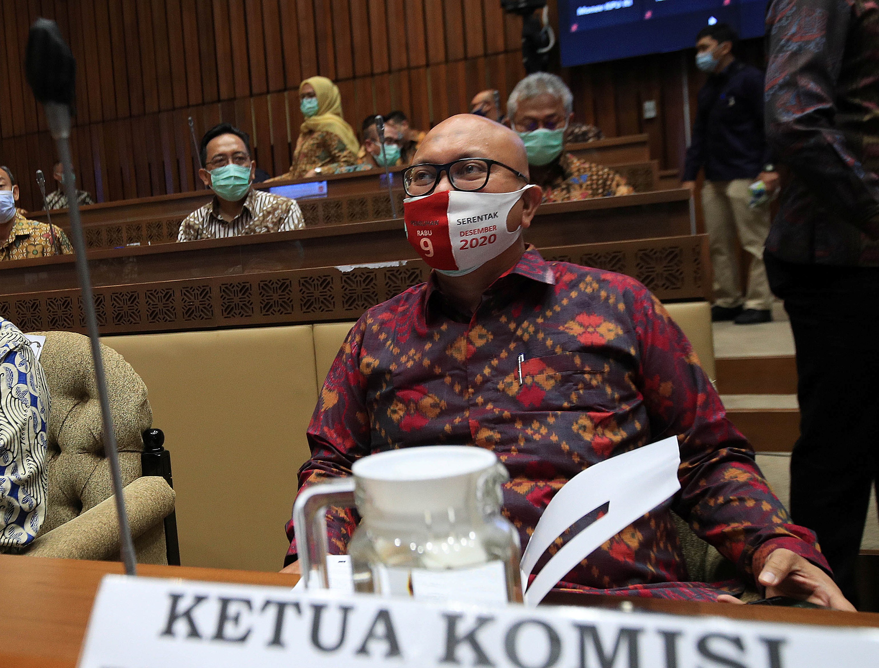 Ketua Komisi Pemilihan Umum (KPU) Ilham Saputra.