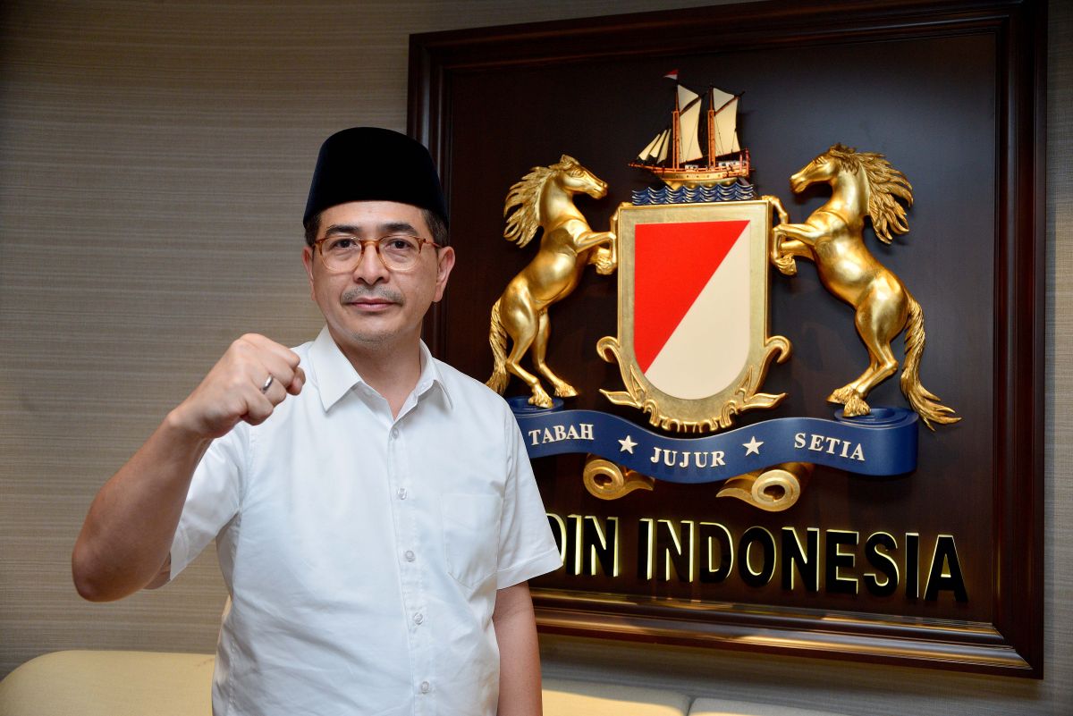 Wakil Ketua Umum Kamar Dagang dan Industri (Kadin) Indonesia bidang Pengembangan Pengusaha Nasional Arsjad Rasjid