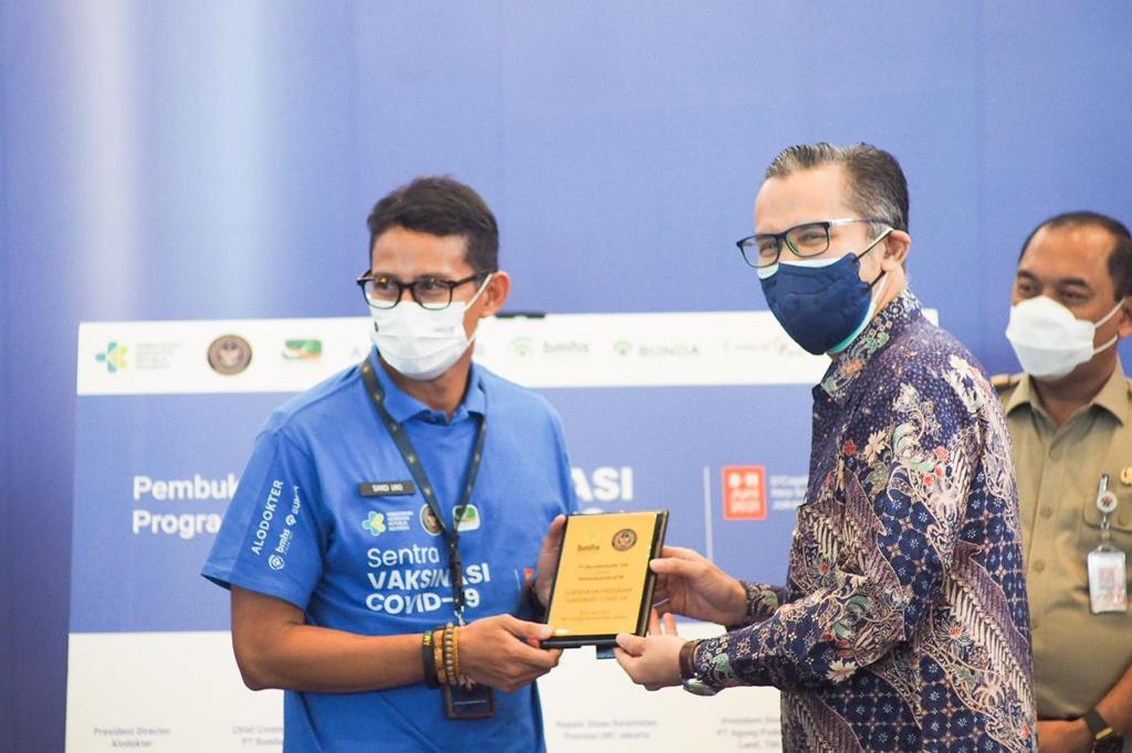 Jadi Vaksinator, BMHS Dukung Percepatan Herd Immunity