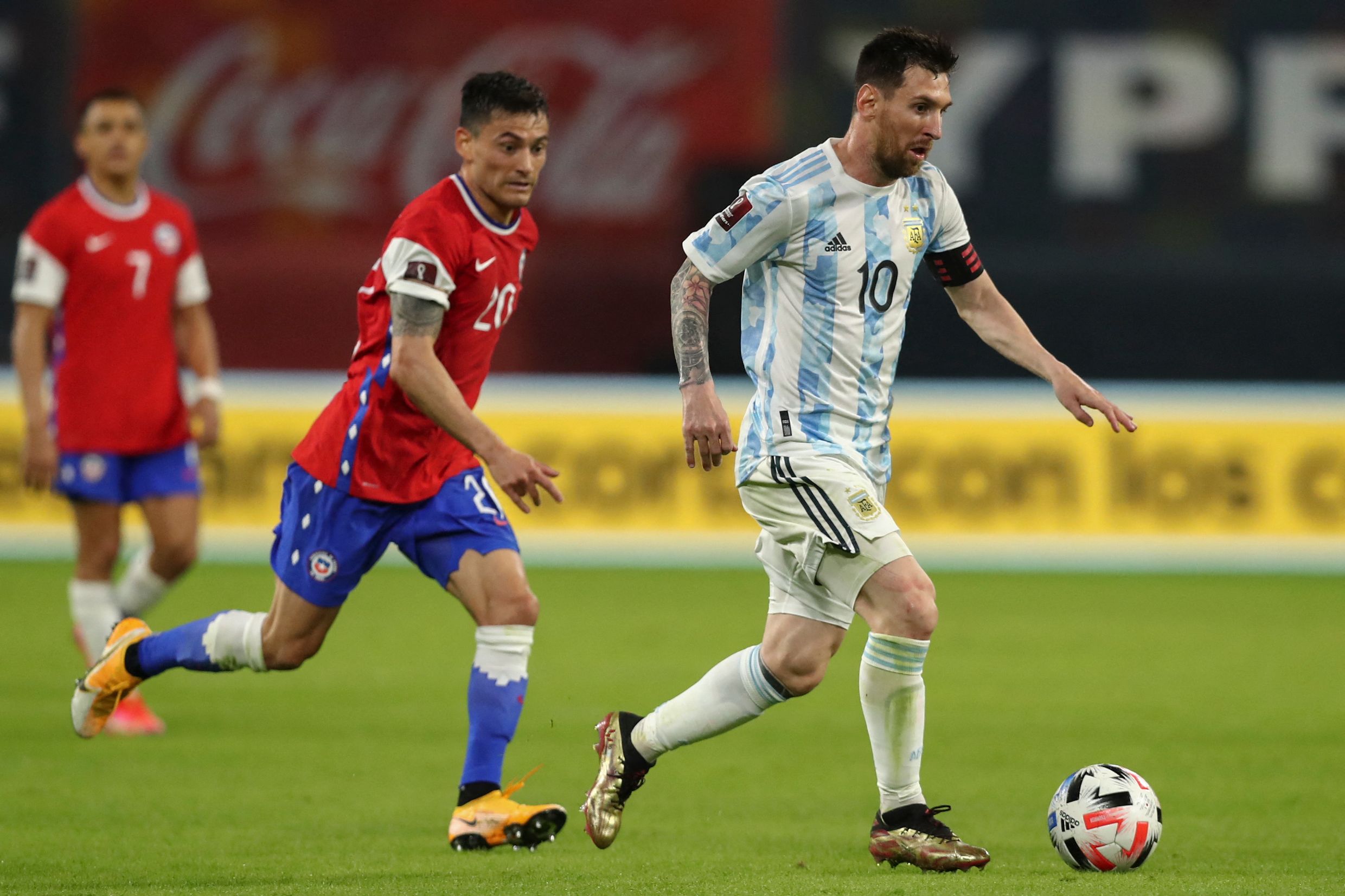Kapten Timnas Argentina Lionel Messi (No.10)