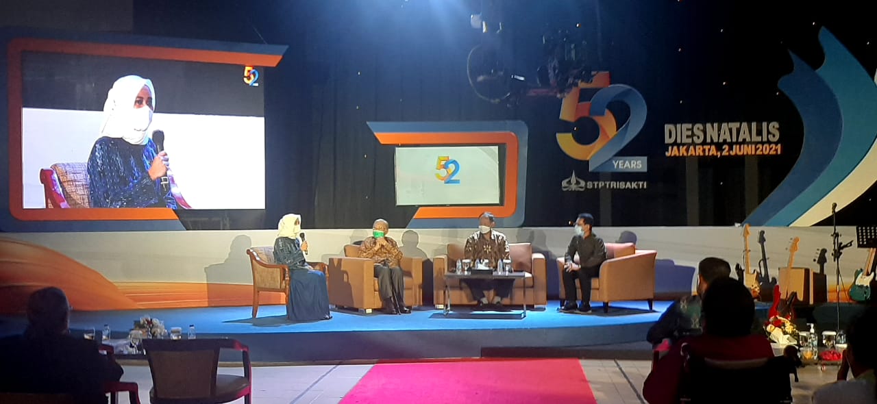 Pada perayaan Dies Natalis STP Trisakti diselengagrakan secara terbatas di lingkungan kampus. 