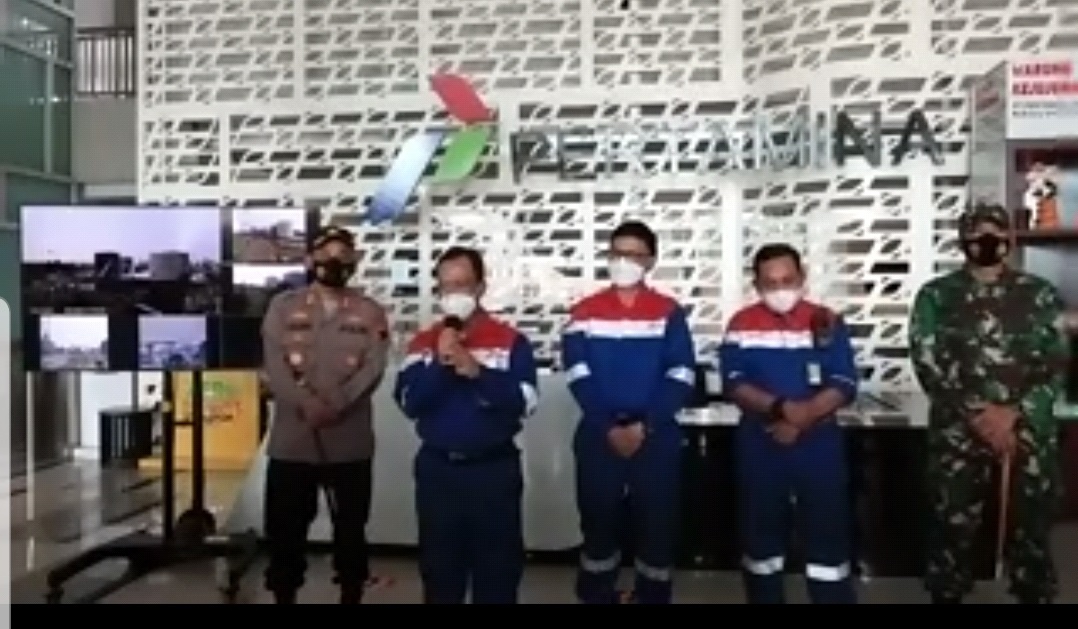 Pertamina Pastikan Kebakaran Kilang Cilacap Telah Padam Seluruhnya