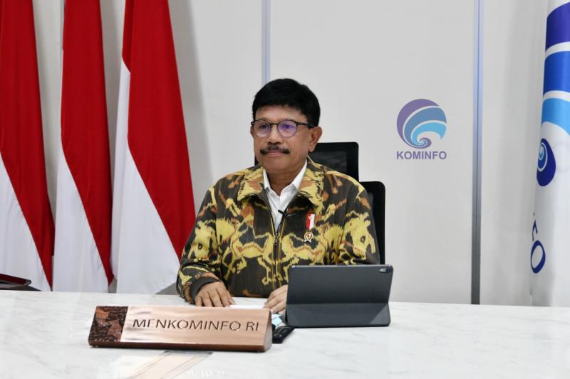 Menkominfo Johnny G Plate