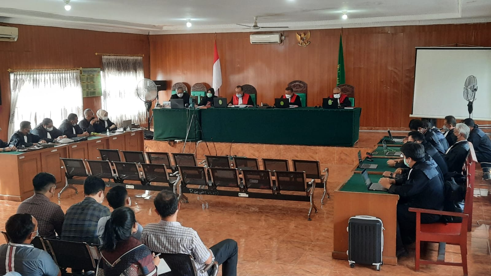 Sidang kasus alih fungsi lahan Muara Enim