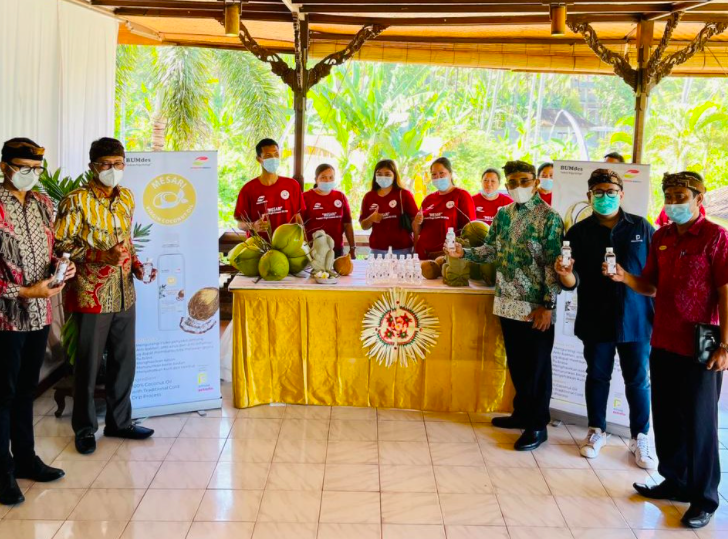 Dukung UMKM, Elnusa Petrofin Luncurkan VCO Produksi Desa Antiga